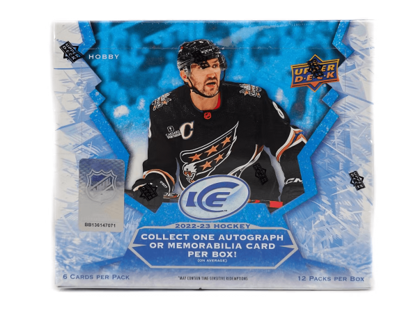 2022-23 Upper Deck Ice Hockey Hobby Box Master Case (24 Boxes) For Cheap