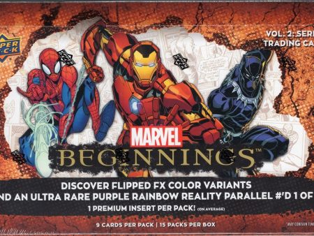 2022 Upper Deck Marvel Beginnings Volume 2 Series 1 Hobby Box Cheap