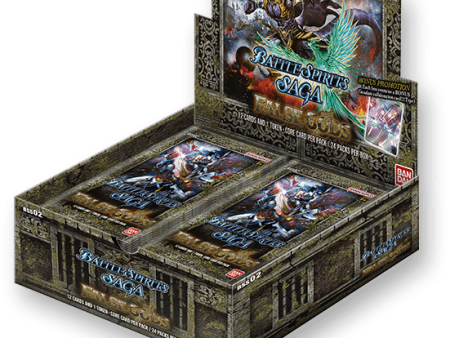 Battle Spirits Saga Set 02 False Gods Booster Box Supply