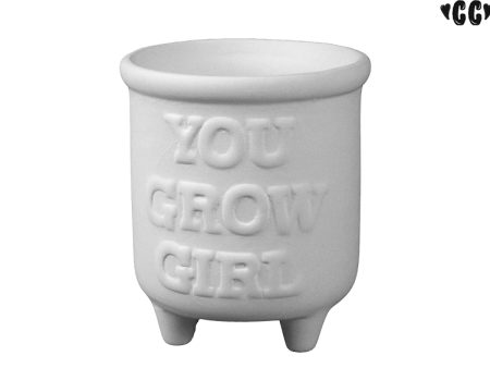 You Grow Girl Planter Online Hot Sale