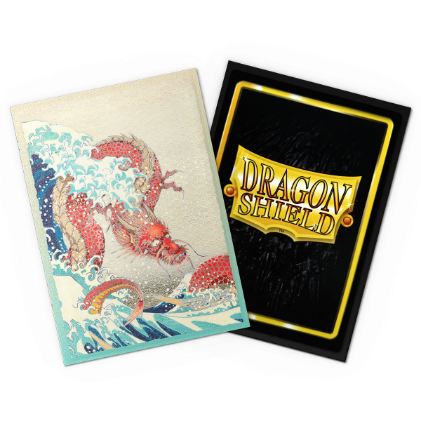 Dragon Shield Sleeves Dual Matte Great Wave 100CT Sale