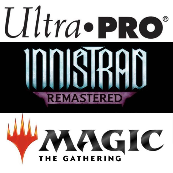 MTG Magic The Gathering Ultra Pro Playmat - Innistrad Remastered - Black Stitched Planeswalker B Online now