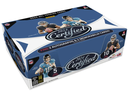 2024 Panini Certified Football Hobby Box on Sale