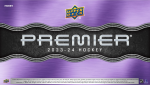 2023-24 Upper Deck Premier Hockey Hobby Box on Sale