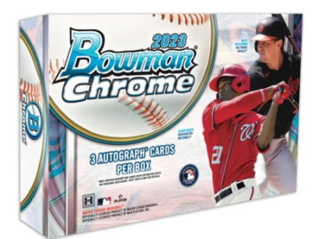 2023 Bowman Chrome Baseball HTA Jumbo Box Online now