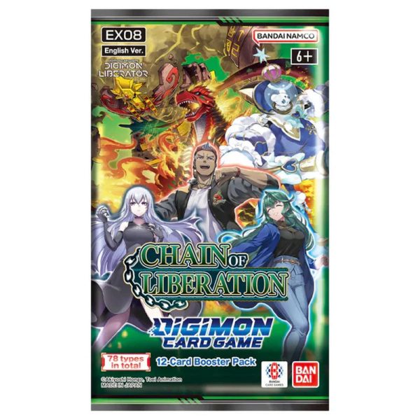 Digimon Card Game Chain Of Liberation Booster Pack Online Sale