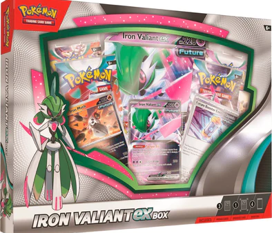 Pokemon Iron Valiant EX Box For Sale