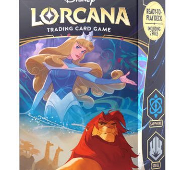 Disney Lorcana The First Chapter Starter Deck Sapphire & Steel Cheap