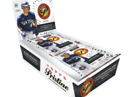 2023 Topps Pristine Baseball Hobby Box Hot on Sale