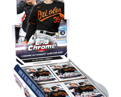 2023 Topps Chrome Baseball Hobby Box Discount