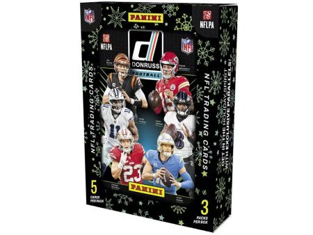 2024 Panini Donruss Football Winter Holiday Tin For Cheap