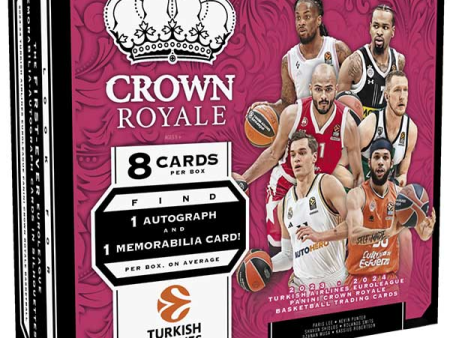 2023-24 Panini Turkish Airlines EuroLeague Crown Royale Basketball Hobby Box Online now