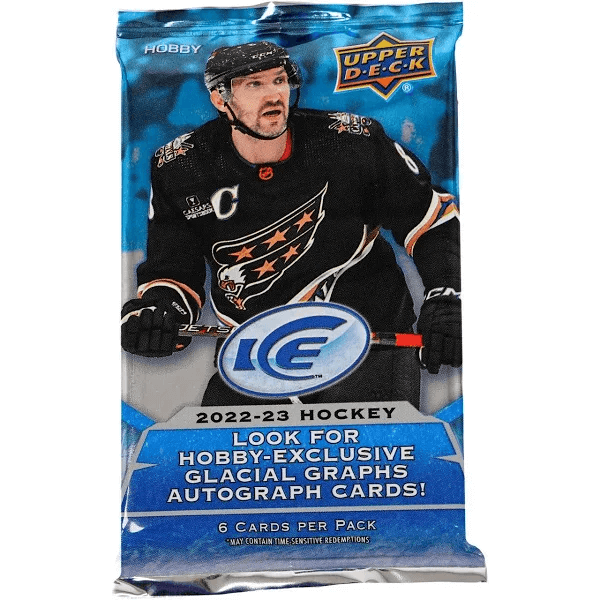 2022-23 Upper Deck Ice Hockey Hobby Pack Discount