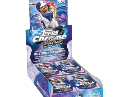 2023 Topps Cosmic Chrome Baseball Hobby Box Hot on Sale