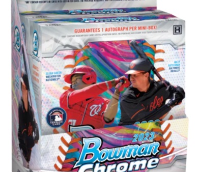 2023 Bowman Chrome Baseball Hobby Box Cheap