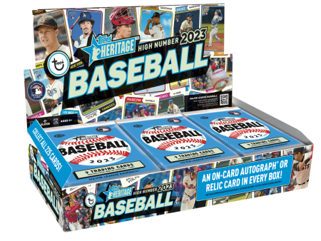 2023 Topps Heritage High Number Baseball Hobby Box For Discount