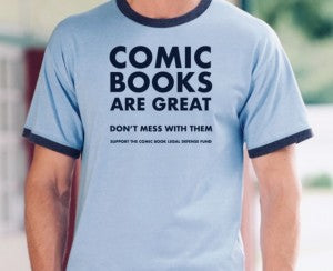 Comic Books Are Great T-Shirt on Sale