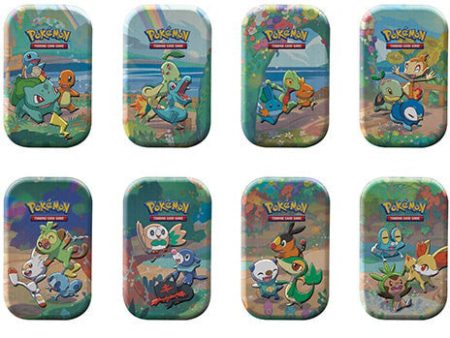 Pokemon Celebrations Mini Tin Display Box (Set of 8) on Sale