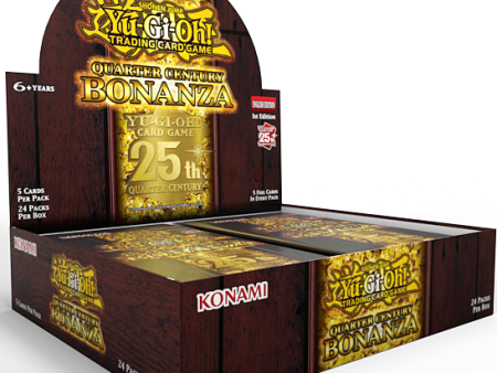 Yu-Gi-Oh! Quarter Century Bonanza Booster Box For Sale