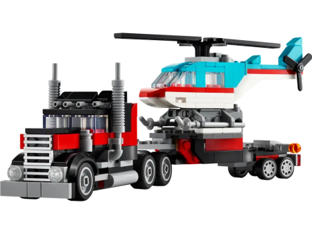 31146 Flatbed Truck with Helicopter Sale