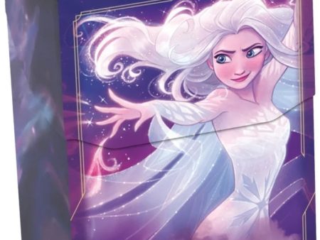 Disney Lorcana The First Chapter Deck Box 80ct Elsa Online now