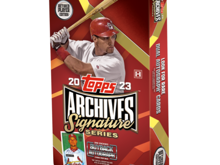 2023 Topps Archives Signature Series Retired Player Edition Baseball Hobby Box Cheap