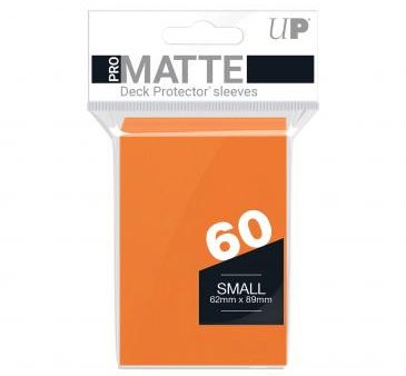 Ultra PRO Pro-Matte Small Deck Protector Sleeves 60ct Orange For Discount