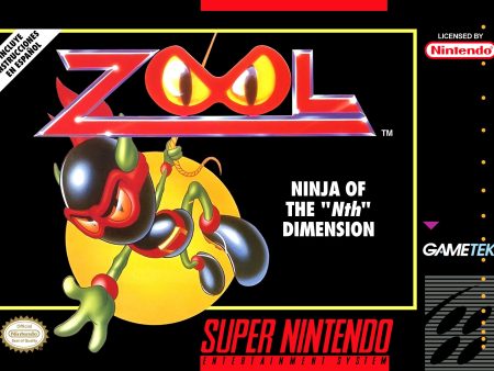 ZOOL: NINJA OF THE NTH DIMENSION  - SNES (W BOX & MANUAL) Supply